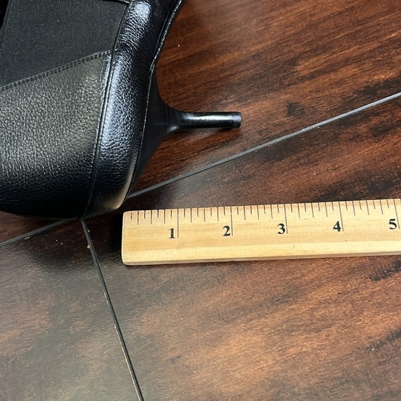 Narciso Rodriguez Leather Booties Shoes Pointed Toe sz 40 Quiet Luxury Old MOney - Picture 8 of 13